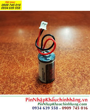 EVE ER14250 (Zắc PH2.0-2P), Pin nuôi nguồn PLC EVE ER14250 lithium 3.6v 1/2AA 1200mAh chính hãng